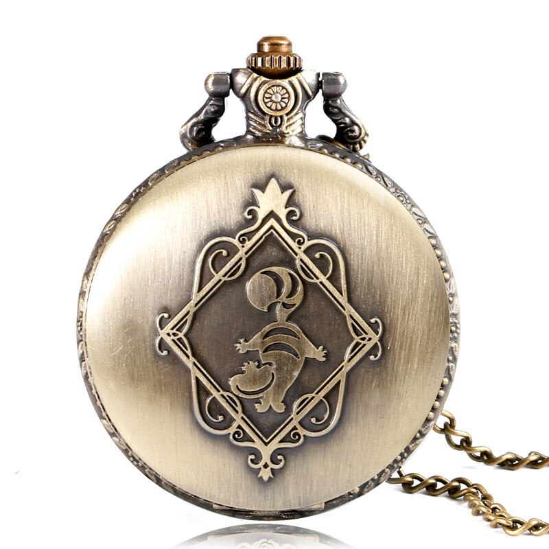 Bronze Steampunk Mechanical Pocket Watch